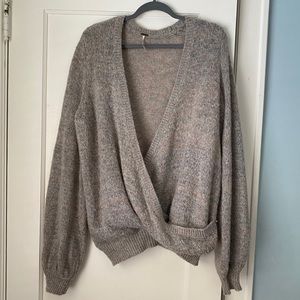 Free People Wrap Sweater